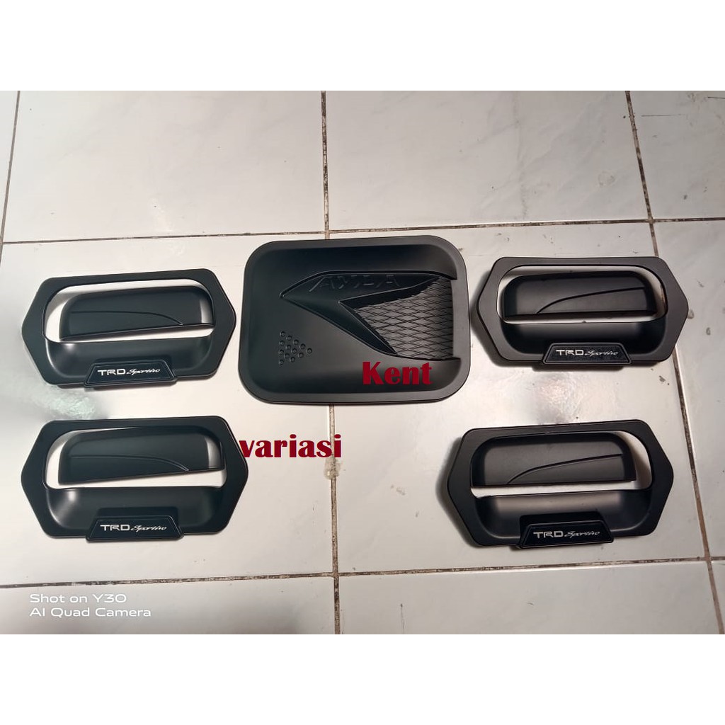 Paket outer handle +tank cover Ayla hitam