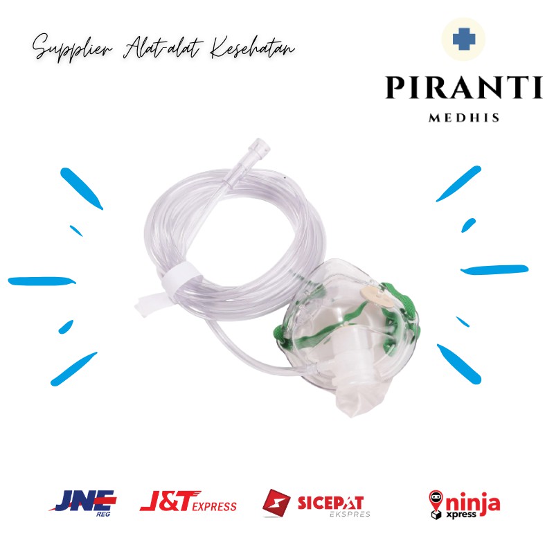 Masker Oksigen Dewasa  Oxygen Mask Adult