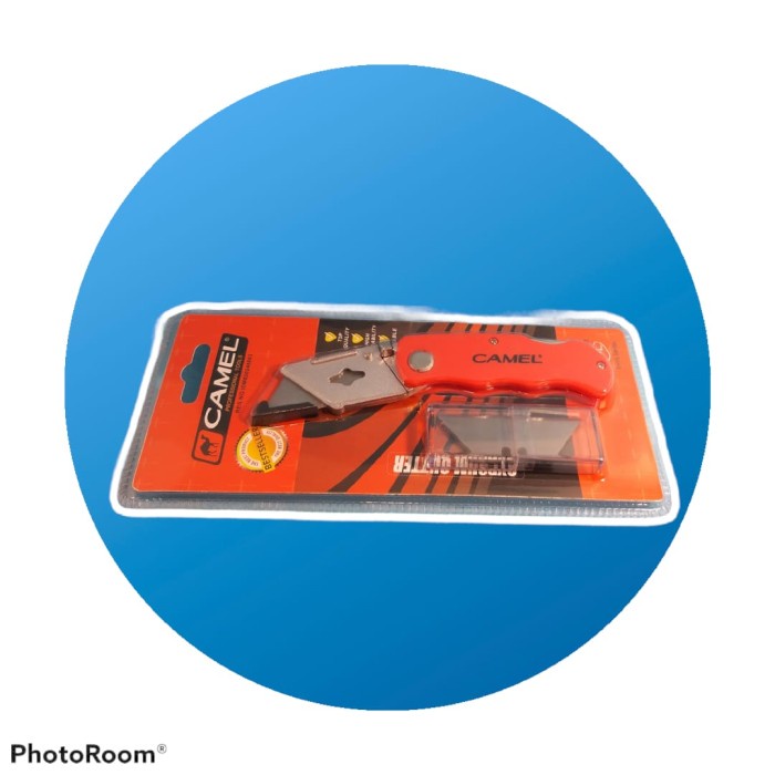 

Gilaa!!! Pisau Cutter Lipat Camel Foldable Knife Kater Gypsum Grc Terbatas