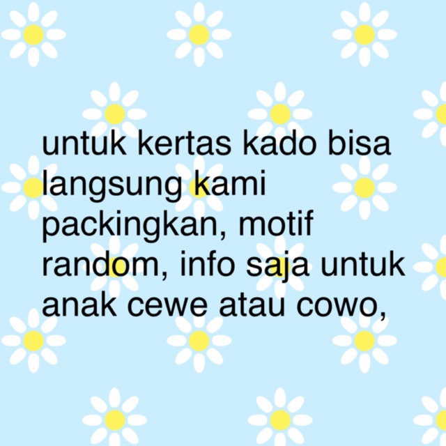 

Kertas Kado + Kartu Ucapan