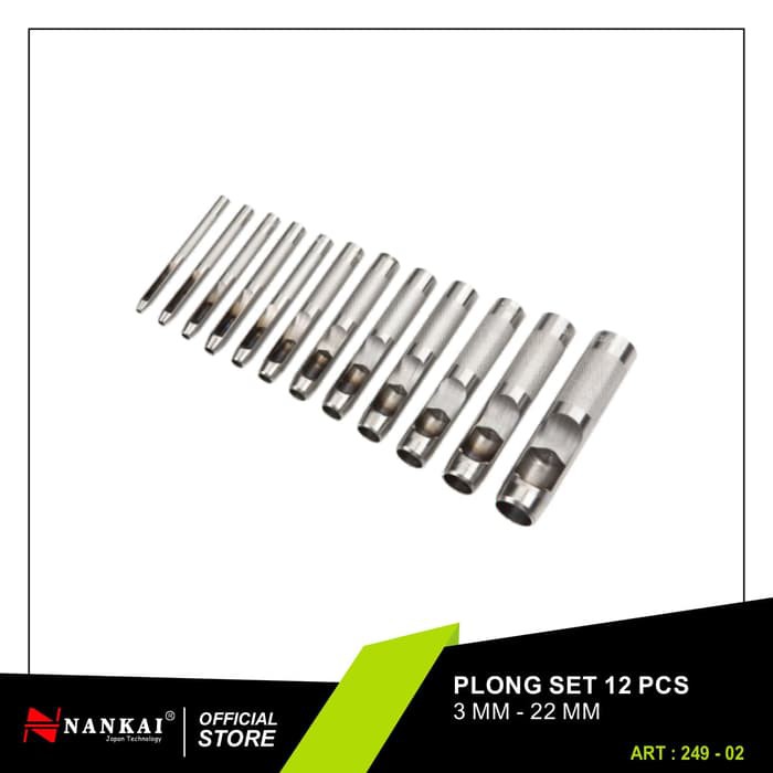 

Promo Nankai Pembolong Hollow Punch / Plong Set 12 Pc Murah