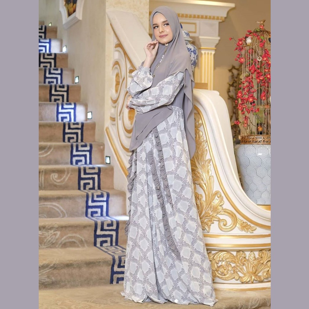 Dress Muslim ll Dress muslim Wanita ll Syari Set ll Dress ll Syari ll Chayra Syari BY TIKA Ramlan (C