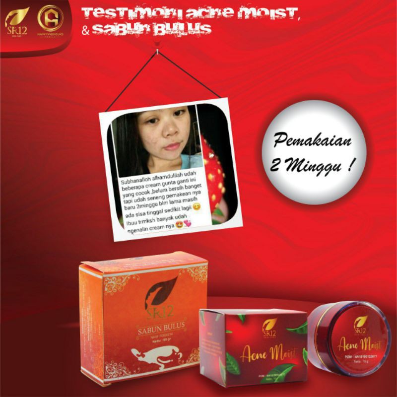 CREAM PENGHILANG JERAWAT ACNE MOIST DAY OBAT BEKAS JERAWAT DAN BRUNTUSAN / MENGURANGI KERUTAN WAJAH / saudagarsr12