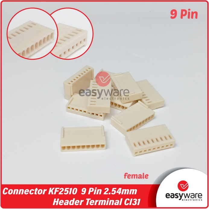 Molex KF2510 9P 9 Pin 9Pin 2.54mm Header Terminal CI31 Connector 2.54mm