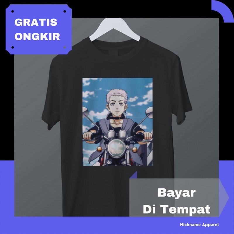 Kaos Anime Tokyo Revengers Mitsuya | Kaos anime tokyo revengers | Kaos Tokyo Revengers