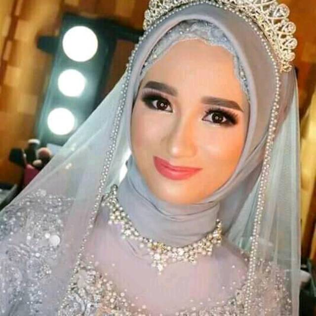 Slayer Pengantin / Veil Wedding / Slayer Wedding / Kerudung Pengantin Bahan Tile