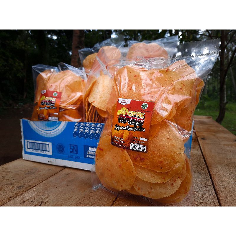 

Singkong Opak Cabe Merah dengan Ketumbar