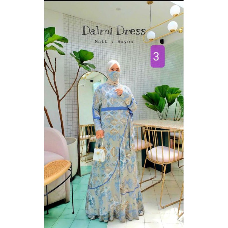 GAMIS Cantik Terbaru DALMI Dress 767 by Nabe Official