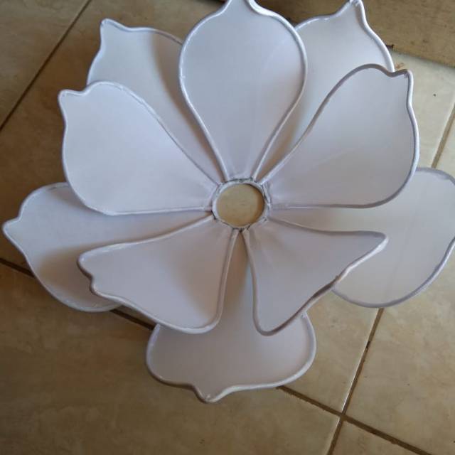 Kap kelopak lampu dekorasi