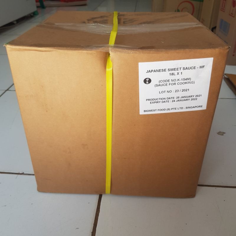 

Japanese Sweet Sauce 18 Liter Mirin Singapur WJMshop Makassar
