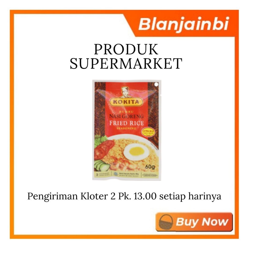 

Kokita Bumbu Nasi Goreng Tidak Pedas