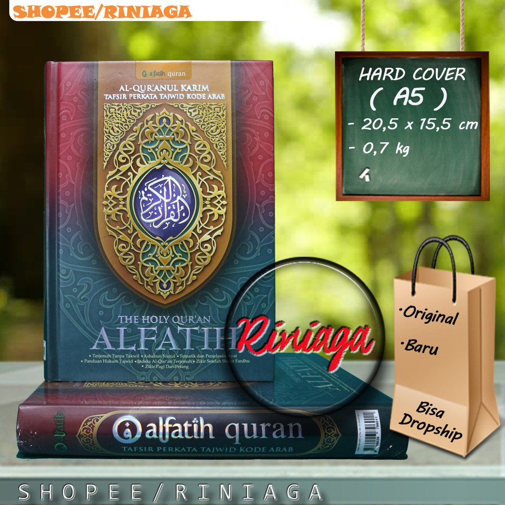 Jual BISA CUSTOM CETAK NAMA [A5] Al Quran Al Fatih 15 in 1 [ AlQuran