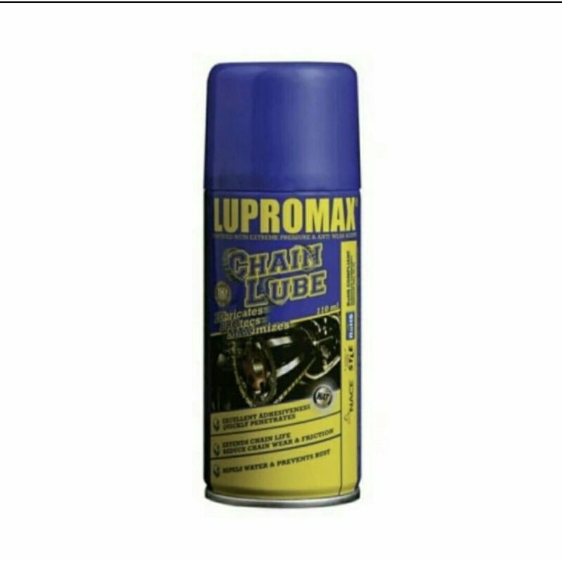 Lupromax Motor Chain Lube Pelumas Rantai 110 Ml