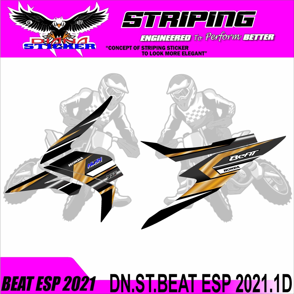 STIKER MOTOR BEAT ESP 2021.01