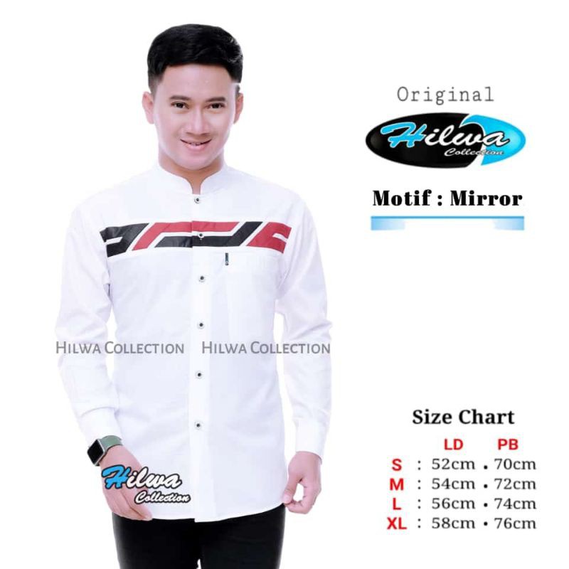 Baju Muslim Miror hadroh koko hilwa collection Baju Koko Gus Azmi / Baju Koko Muslim