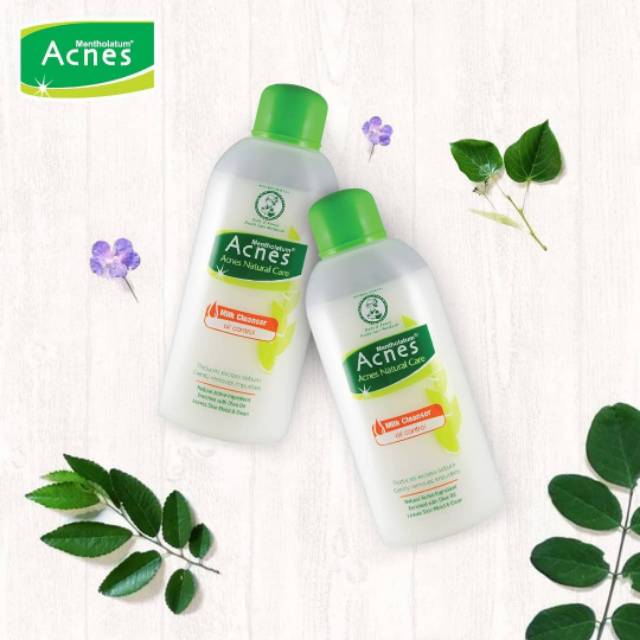 ⭐ MEMEY ⭐ ACNES Natural Care Toner - Milk Cleanser Oil Control 110ml