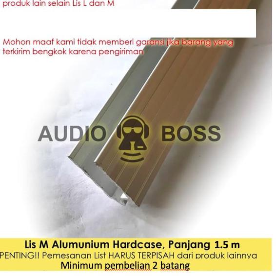 Best - Per 150 cm 1.5 meter List alumunium box hardcase U 150 cm Lis M Alumunium Hardcase Lis U Flig