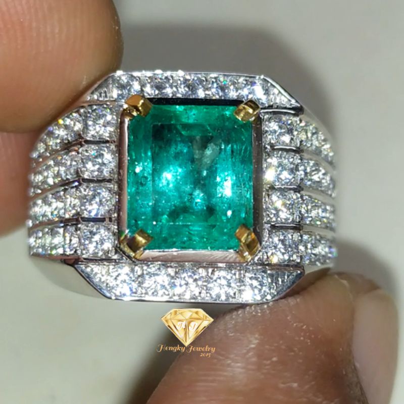 Batu Zamrud Colombia + memo GRI