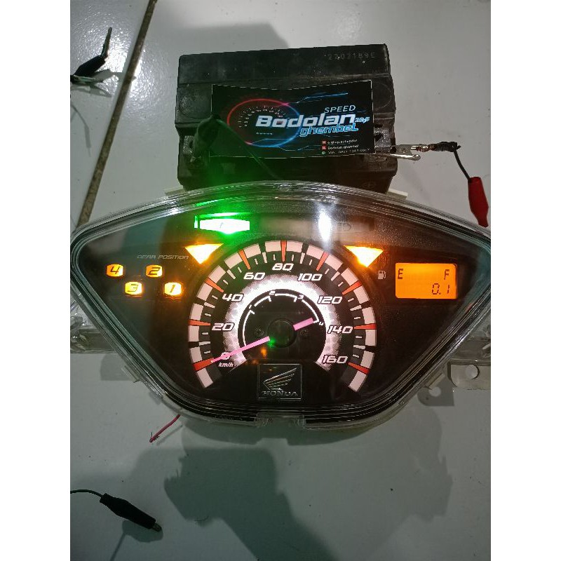 Jual Speedometer supra x 125 batman jarak tempuh 0km Shopee Indonesia