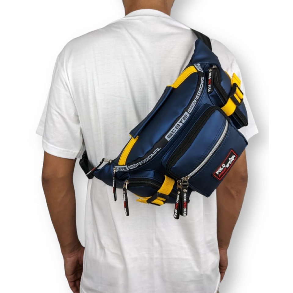 Tas Pinggang Waistbag Waterproof Original Polo Prostar  Tas Pinggang dan Tas Selempang Bahu
