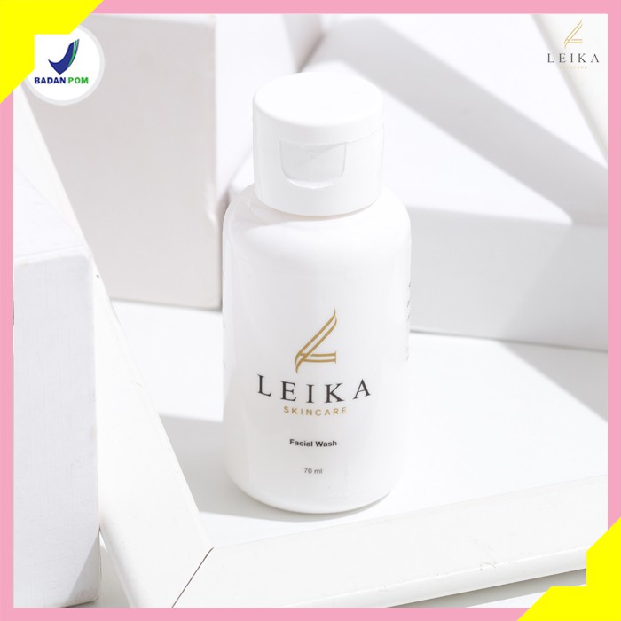 Facial Wash Leika Skincare Aman 100% Resmi BPOM | Leika Skin Care Sabun Pembersih Muka