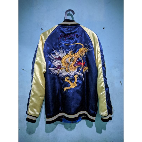 sukajan custom reversible dragon head x ryu japan