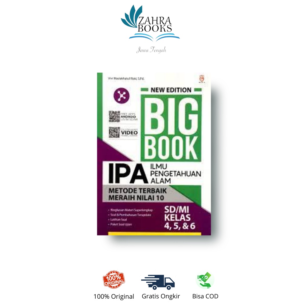 AG - BUKU NEW EDITION BIG BOOK IPA SD/MI KELAS 4,5, &amp; 6