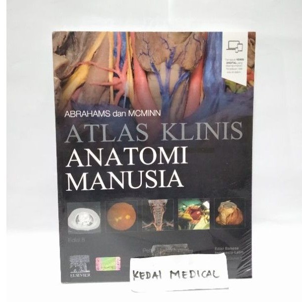 ( ORIGINAL ) BUKU ATLAS KLINIS ANATOMI MANUSIA ABRAHAM DAN MCMINN