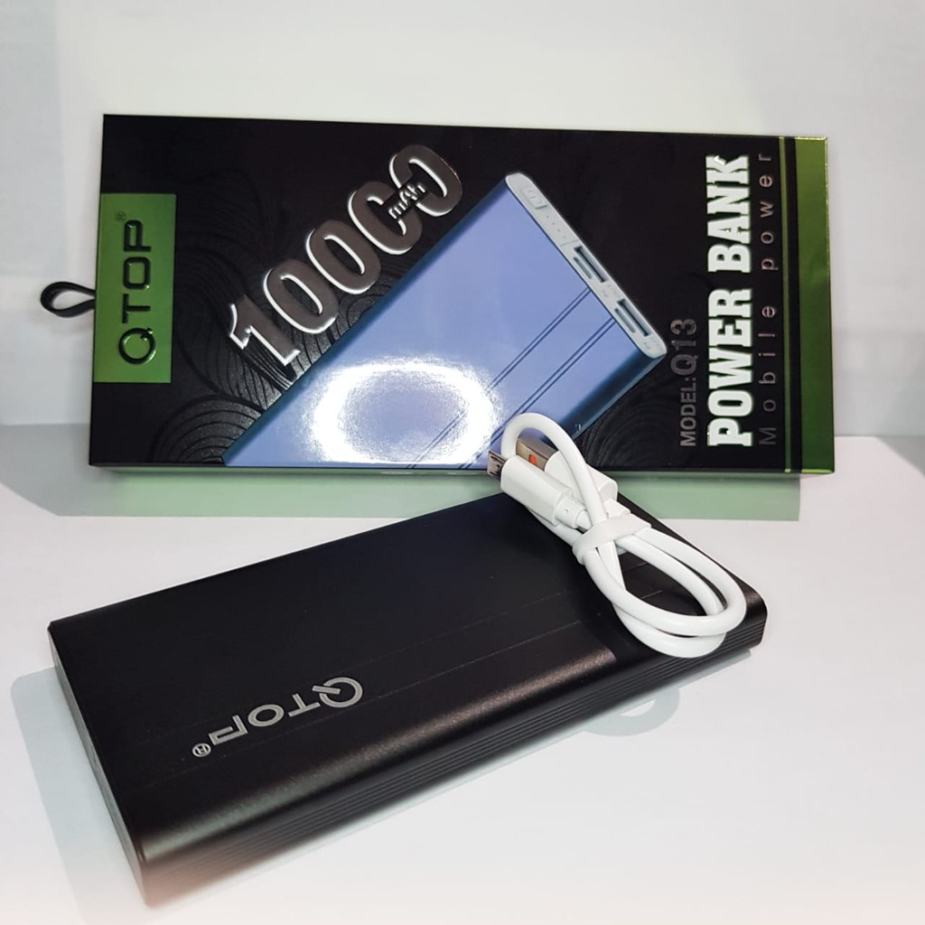 Powerbank QTOP Mobile Power 10000mAh Q13  ORIGINAL 100% [QTOP.ID]