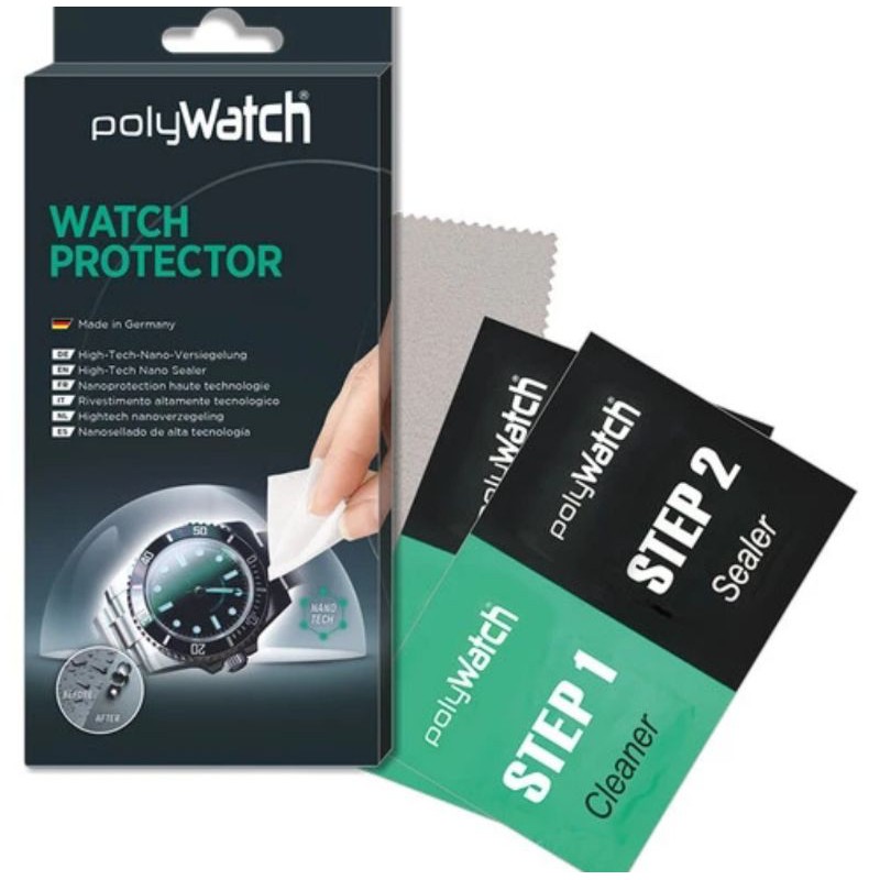 POLYWATCH WATCH GLASS PROTECTOR / LAPISAN PELINDUNG KACA JAM