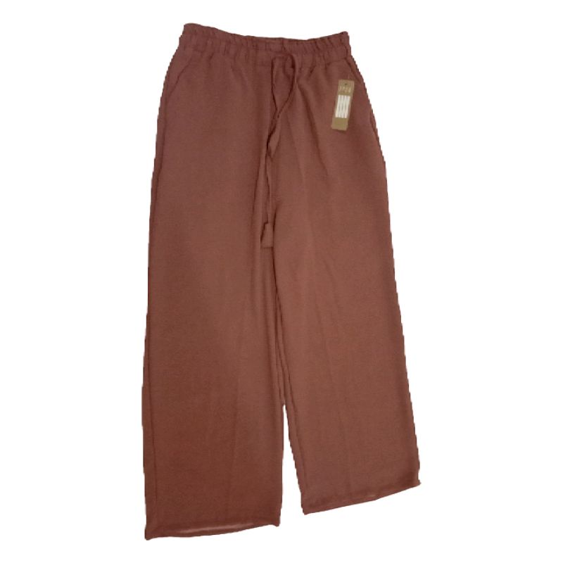 KULOT AIRFLOW / KULOT CRINKLE / CELANA AIRFLOW / KULOT POLOS-Dusty pink