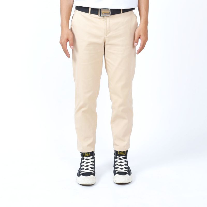 Roughneck Cream Ankle Pants Celana Pria Panjang NEW
