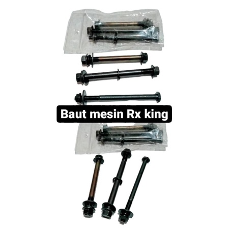 Baut mesin Rx king satu set tingal pasang
