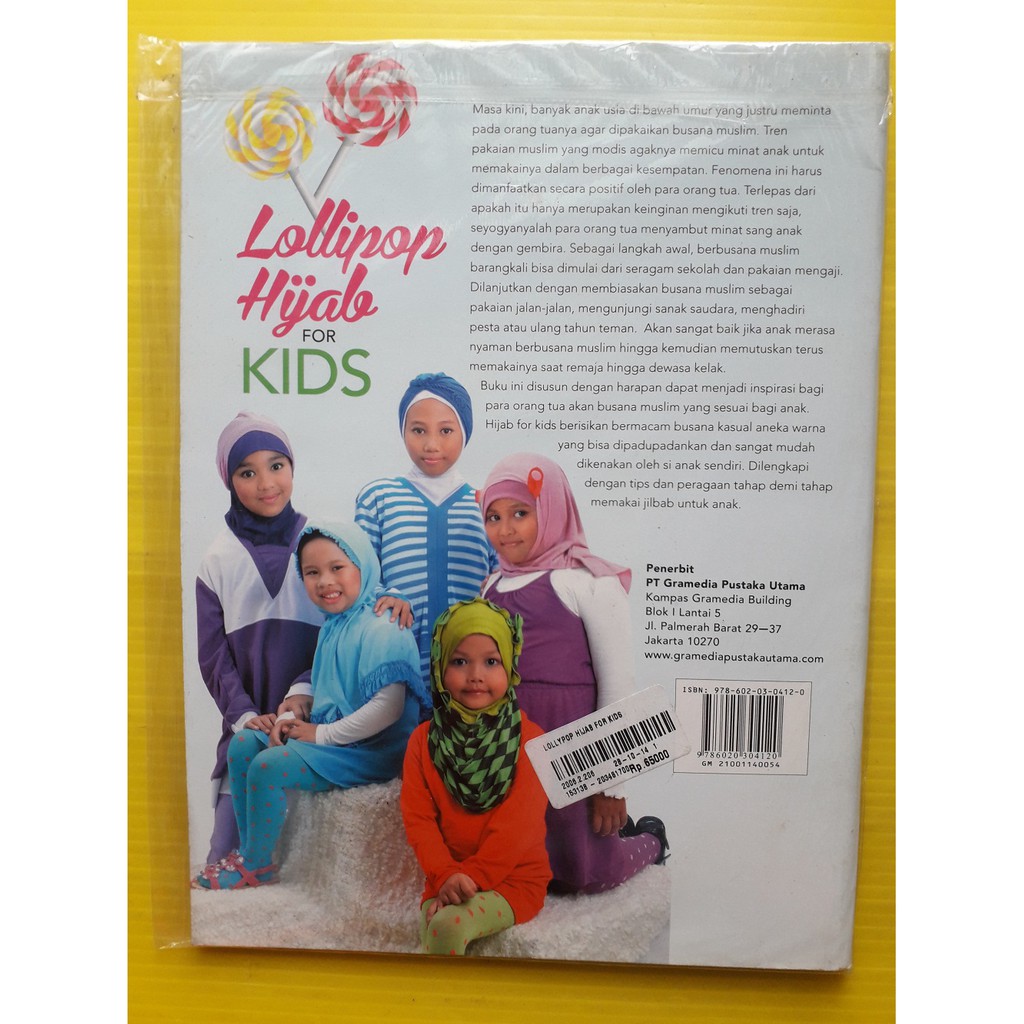 Lollipop Hijab For Kids by Dian Ronawati