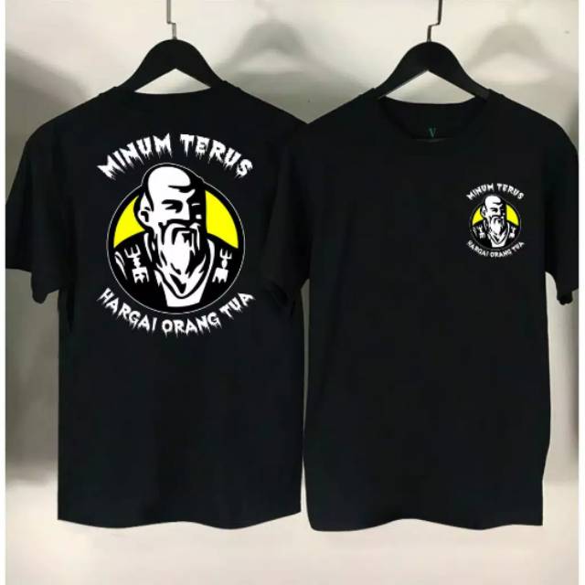 Kaos Tshirt orang tua/baju orang tua Big size S-XXXXL bisa