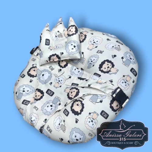 Sofa Bayi Sabuk Pengaman Multifungsi(FREE BANTAL MAHKOTA)/Sofa Bayi New Born