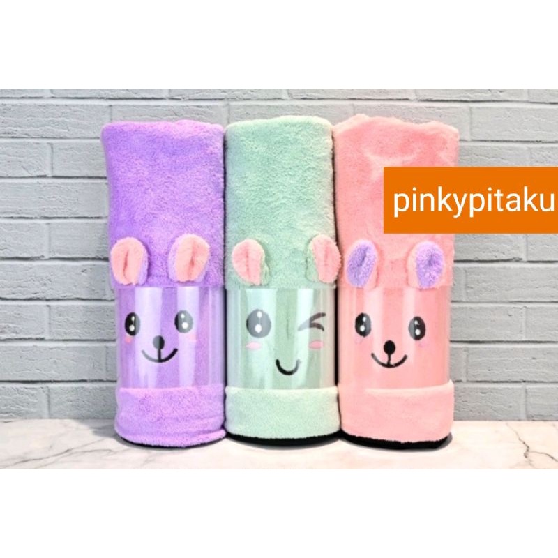HANDUK BAYI MICROFIBER BONEKA / HANDUK ANAK / HANDUK MURAH / HANDUK QUICKDRY-5