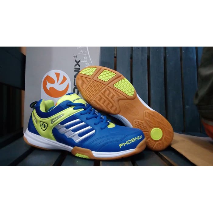 TERLARIS Sepatu Badminton Phoenix Original Blue