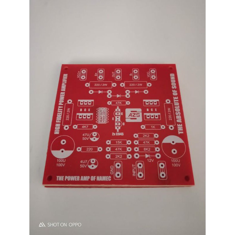 PCB PA NAMEC 800W Mono Per 10 Pcs