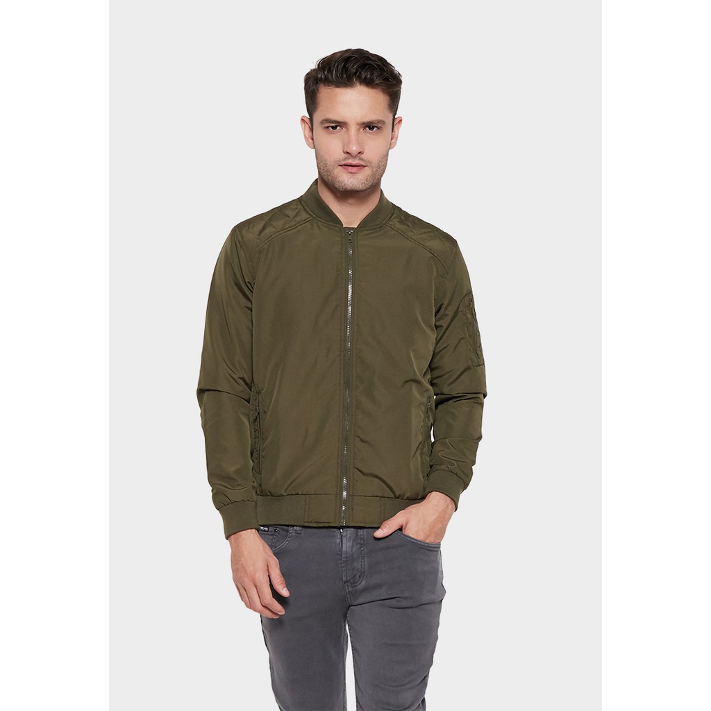 JBBoss Jaket Bomber 702 (Olive) / Ramayana Jatinegara