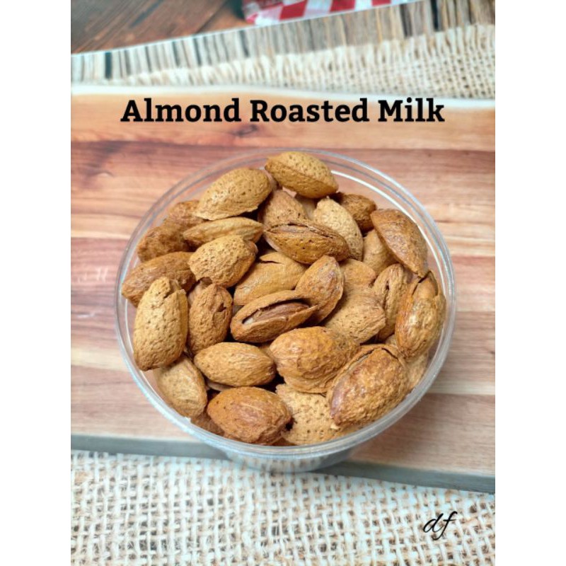 

Kacang Almond Panggang Kulit (Wangi/Milk)