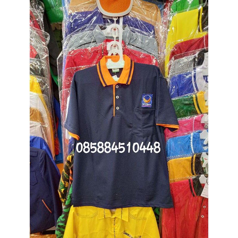 KAOS PARTAI NASDEM KAOS LAKOS KERAH PARTAI NASDEM KAOS POLO PARTAI NASDEM