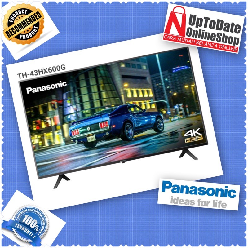 TV LED 43INCH PANASONIC TH-43HX610G ANDROID SMART TV 4K HD