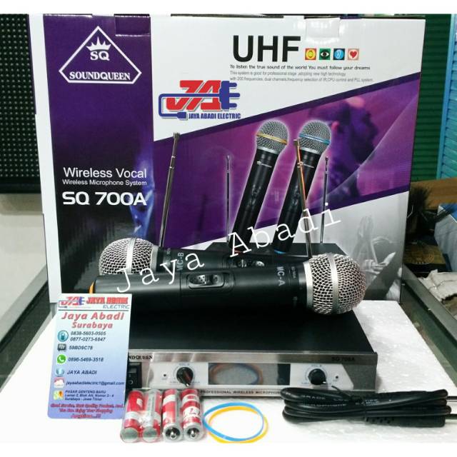 Mic WIRELESS SOUNDQUEEN SQ 700 A