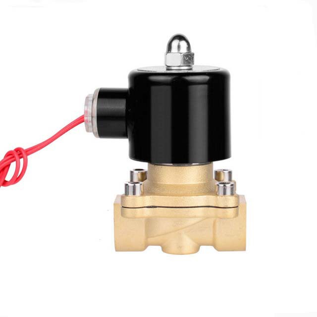 Sambungan Otomatis Untuk Air Gas dan Oli Electric Solenoid Water Valve 220V 1 Inch