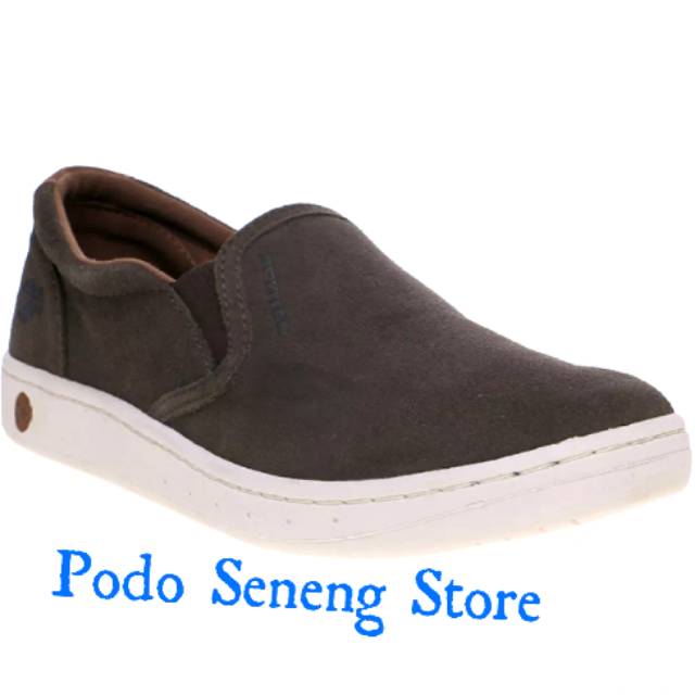 SEPATU SPOTEC SLOP KULIT ASLI
