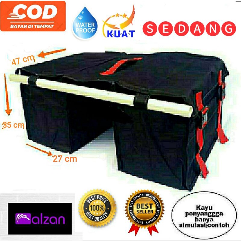 Tas Pos Obrok SEDANG Kurir Sales Anti Air Tas Motor Tas Rengkek Tas Kargo murah kualitas water prof premium