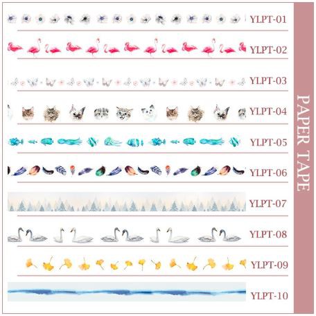 WASHI TAPE PAPER TAPE SOLATIP MOTIF LUCU LUCU UNIK