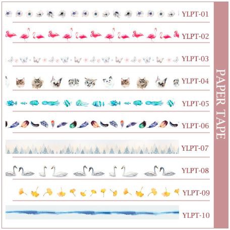 WASHI TAPE PAPER TAPE SOLATIP MOTIF LUCU LUCU UNIK