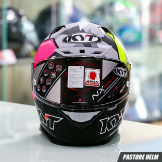 Helm KYT NX Race Espargaro Replica 2019 Matt Grey | Shopee Indonesia